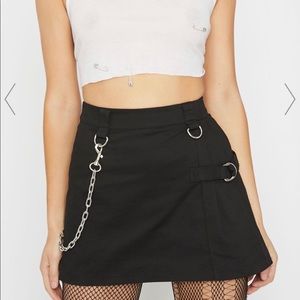 Sexy chain skirt from Dolls Kill 🖤🖤